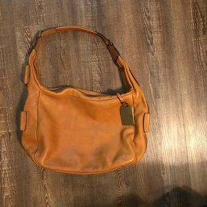 Ralph Lauren leather shoulder handbag purse